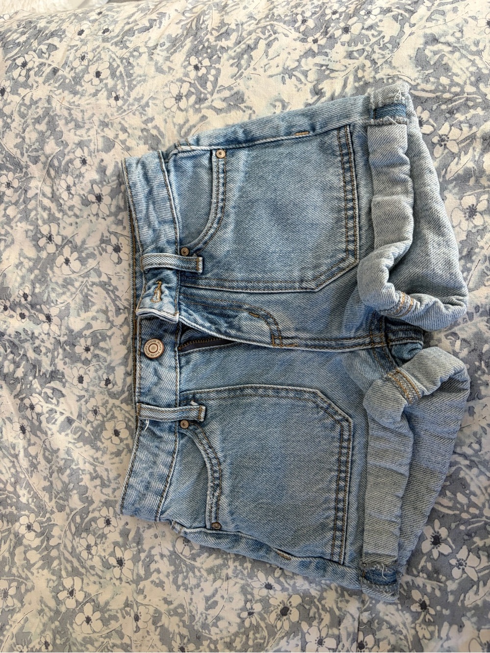RSQ Light Blue Denim Shorts